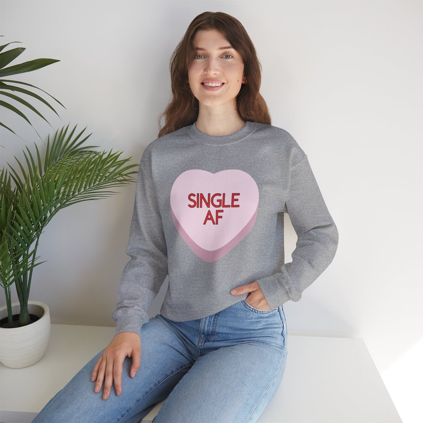 The SINGLE AF Sweatshirt (Pink)