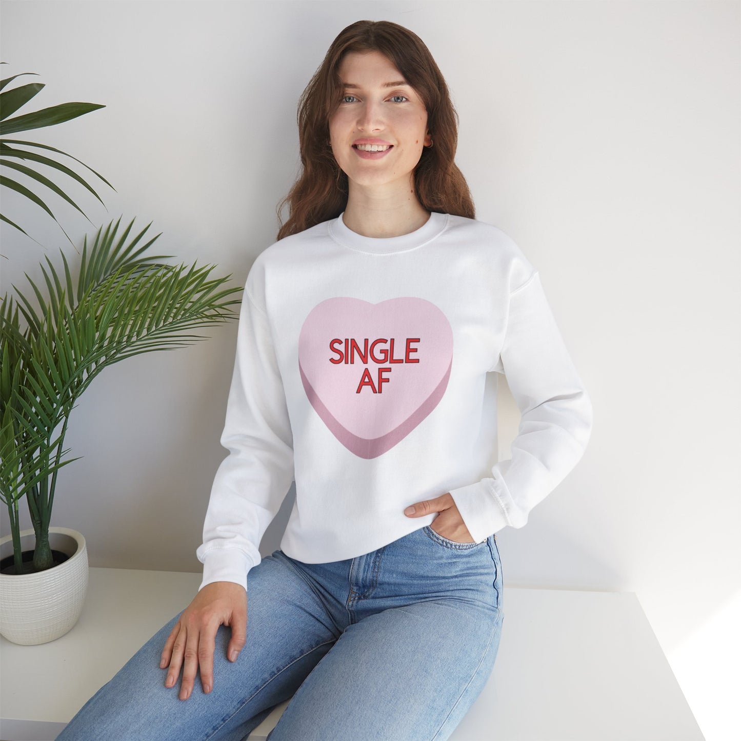 The SINGLE AF Sweatshirt (Pink)