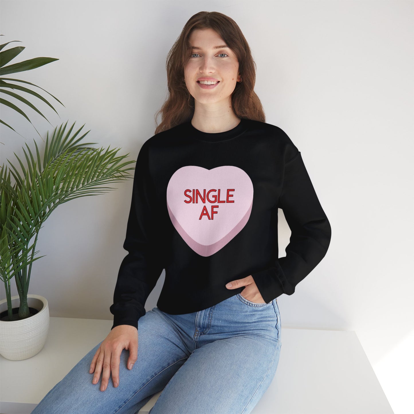 The SINGLE AF Sweatshirt (Pink)